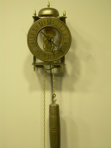 El reloj de péndulo