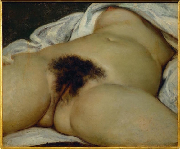El Origen del Mundo. Gustave Courbet