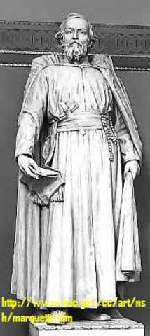 Marquet became jesuit in 1675