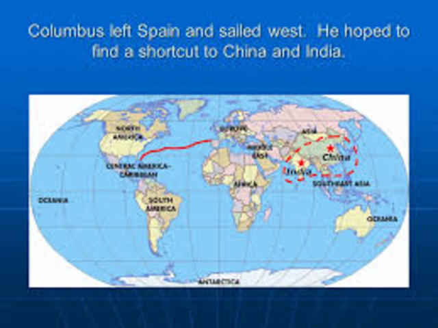 King Ferdinandwas was sponsored by queen isabella to sail westward to reach asia