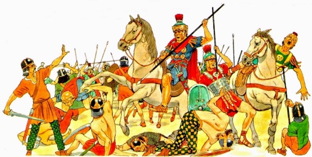 Pueblos Bárbaros invaden la Península Ibérica