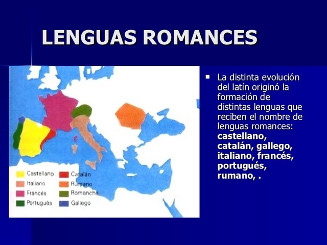 El nacimiento del romance.(latín vulgar)