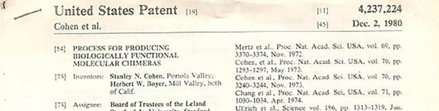 U.S. Patent for Gene Cloning is Awarded