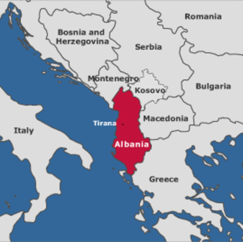 Mussolini Invades Albania