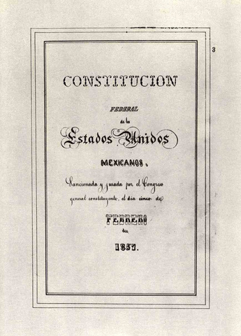 Constitución Política de la República Mexicana