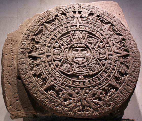 The Sun Stone is Carved