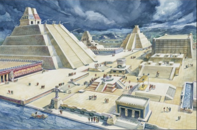 The Founding of the Aztec Capital, Tenochtitlan