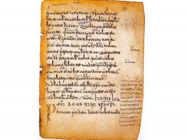 Primer texto en Español