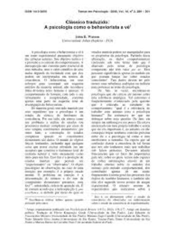 Informações relevantes Watson