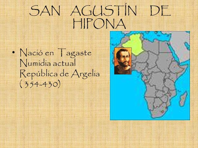 Nacimiento de San Agustín