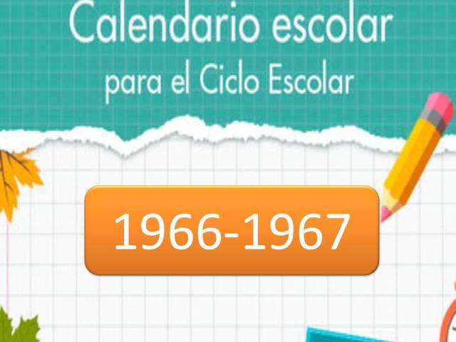 Cambio de Calendario Escolar