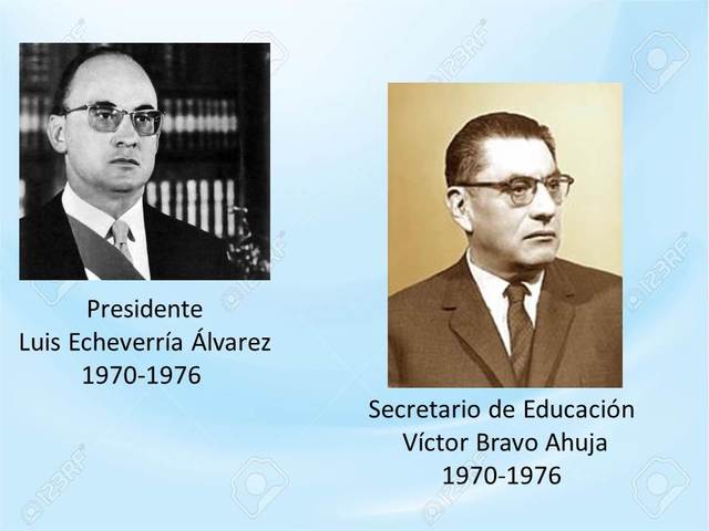 Presidente de México y Secretario de Educación (1970-1976)