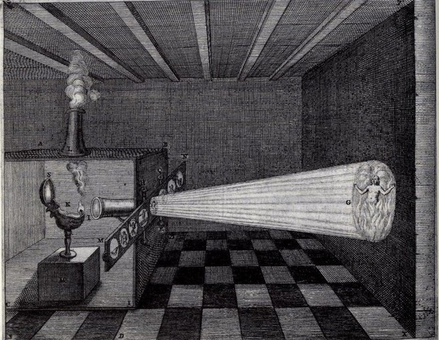 Invención  del Proyector de acetatos