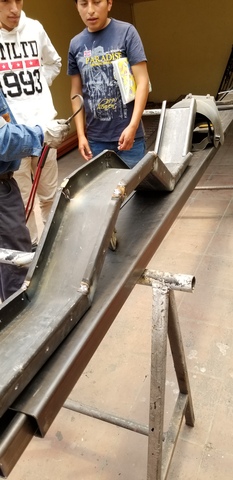 Realizacion de la estructura de la Oruga