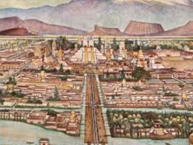 Building of causeways with canals