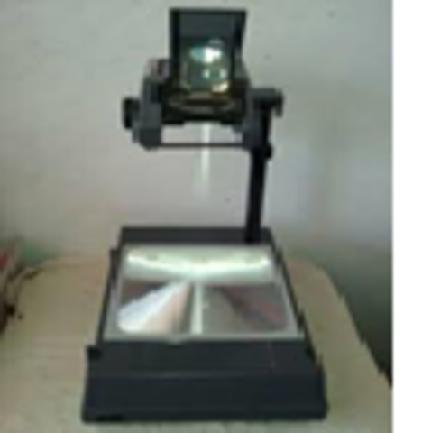 El proyector de acetatos