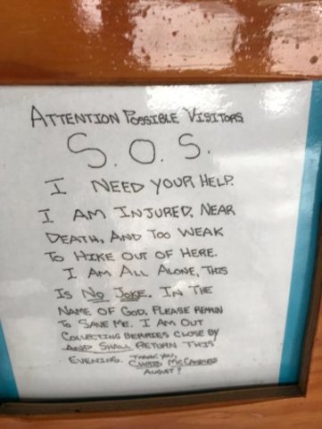 Chris realizes his peril