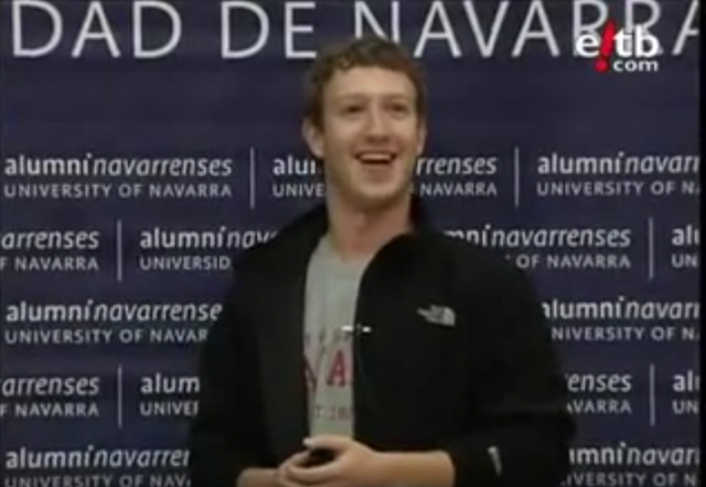 Mark Zuckerberg en Euskadi