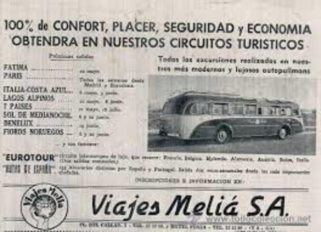 1940: VIAJES MELIÁ