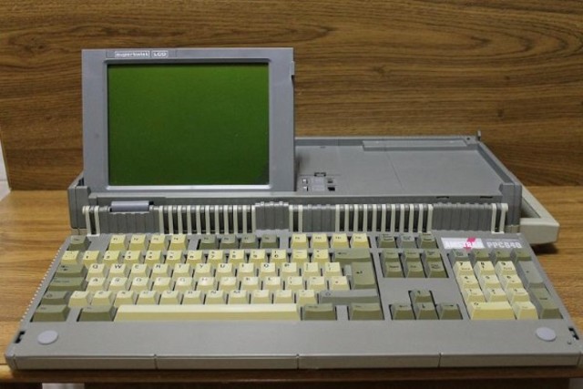 1988: Amstrad PPC 640.