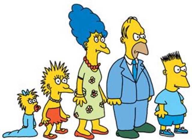 Inicios de los simpson