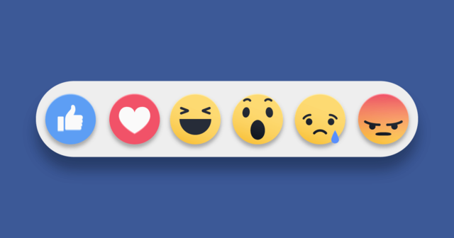 Reacciones de Facebook