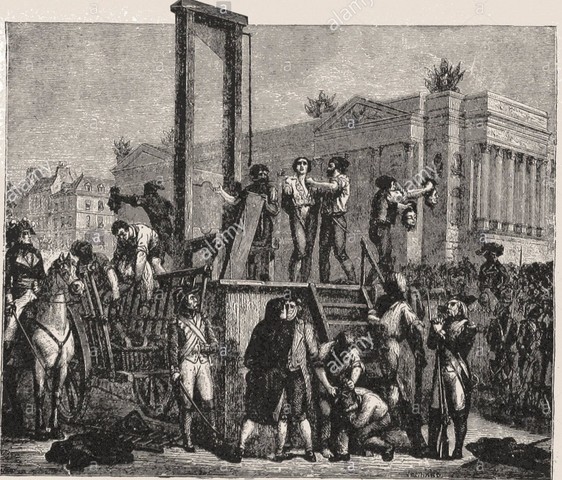 Ejecución de Robespierre