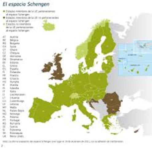 Se creó el visado Schengen