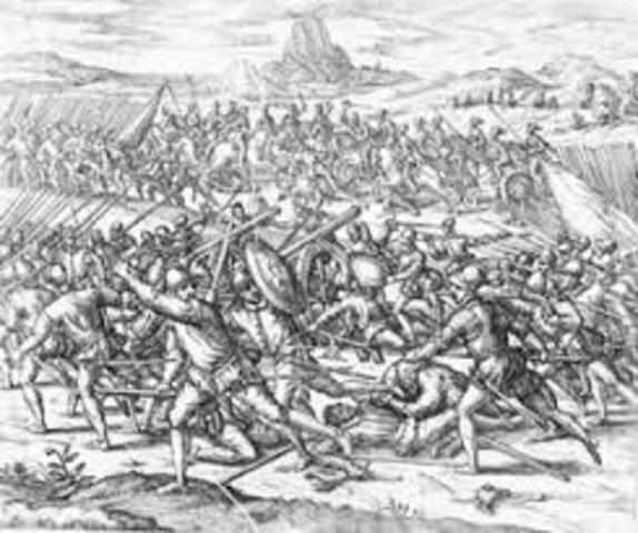 Pizarro Defeats Incas