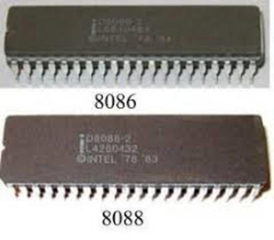intel 8086 y 8088