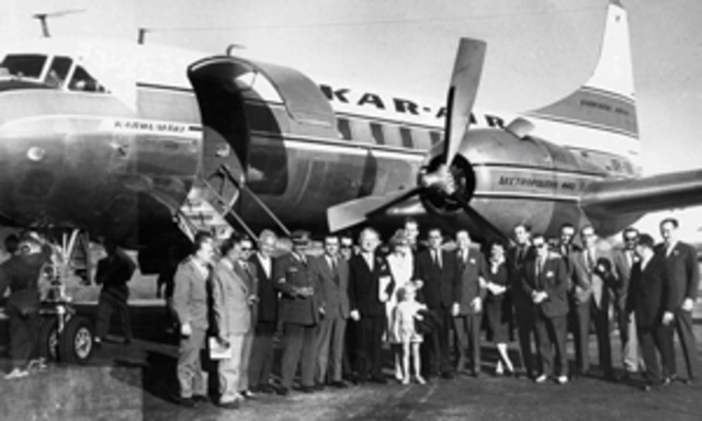 Avión como primer medio de transporte para viajar