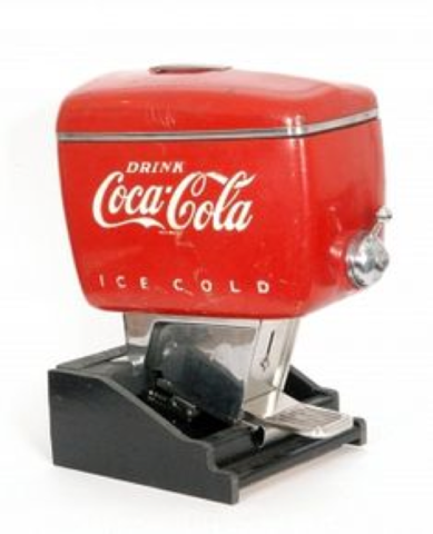 Refrigerador de Coca-Cola.