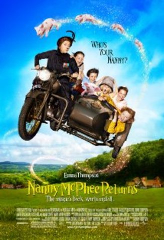Me and Kenny and my aunt T.T went to go nanny mcphee  returns