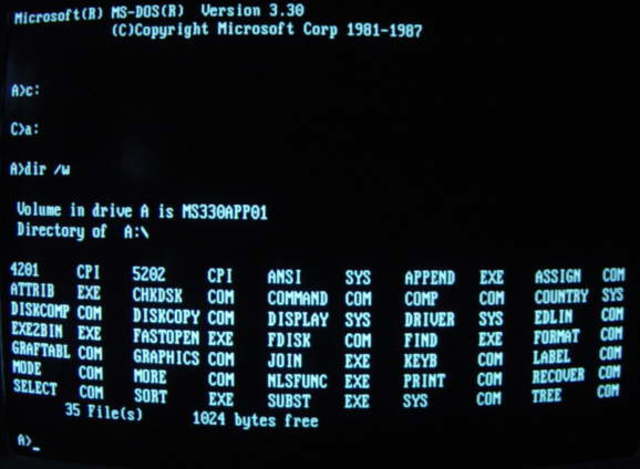 MS-DOS 3.30