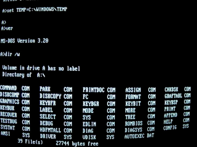 MS-DOS 3.20