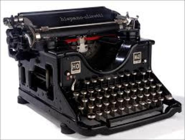 MAQUINA DE ESCRIBIR
