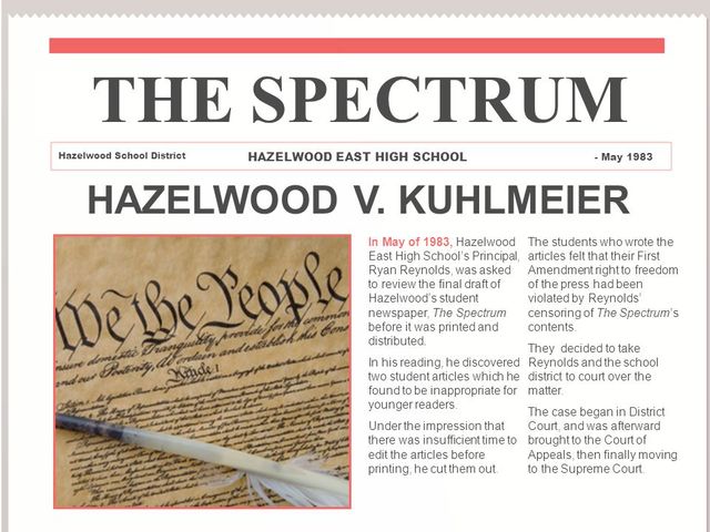 Hazelwood School District v. Kuhlmeier