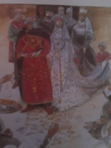 Jimena perdona al Cid y se casan