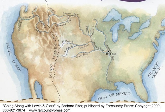 Lewis and Clark reach the Pacific Ocean