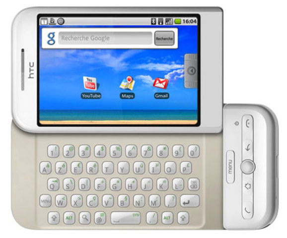 HTC Dream - primeiro telefone Android