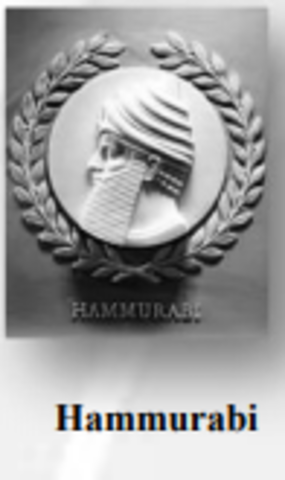 CÓDIGO HAMURABI (PRIMERA ETAPA)"La presencia de la calidad en la construcción de casas se pagaba con la muerte