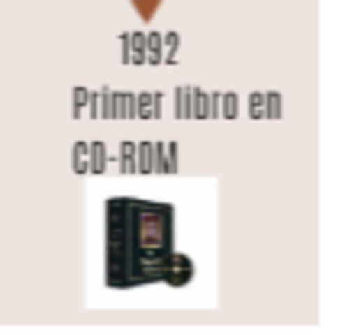 Primer libro en CD-ROM.