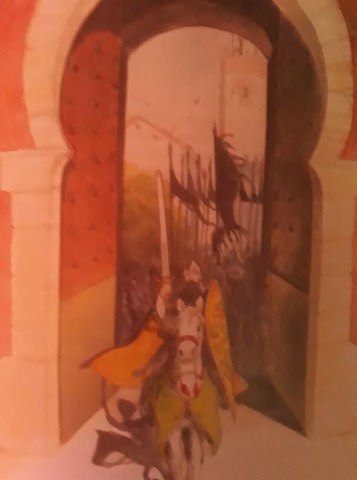 Los hombres del Cid vence al ejercito de Yusuf