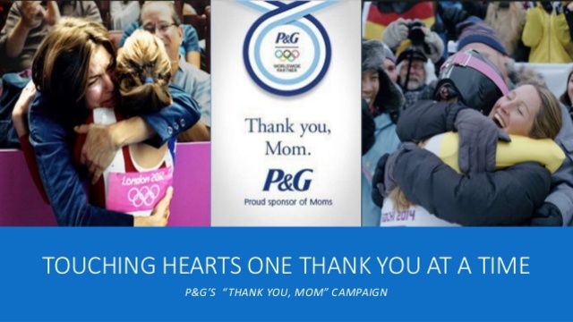 Publicidad: P&G "Thank you, mom", audiovisual