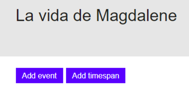 Yo Recibé la Tarea de Cronología en la Clase de Español