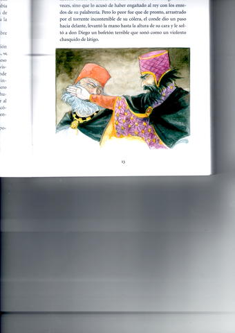 El conde de Orgáz abofetea a Diego Lainez