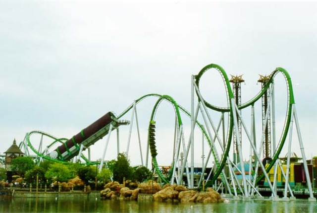 First time on roller coaster