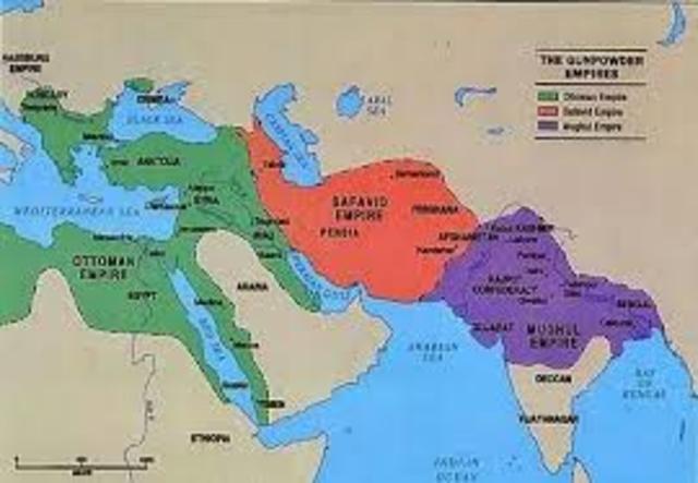 The Ottoman empire began in Africa