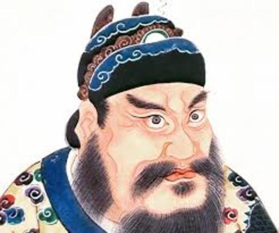 The leader of the Qin Dynasty.