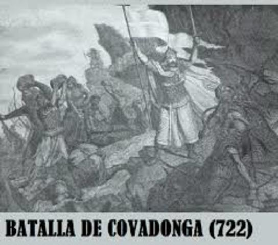 Batalla de Covadonga y fundación del reino Astur